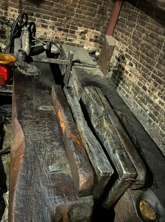 The wood press