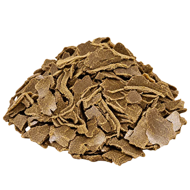 Brown mustard oil-cake flakes; generated from the client reference